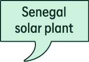 Senegal solar plant