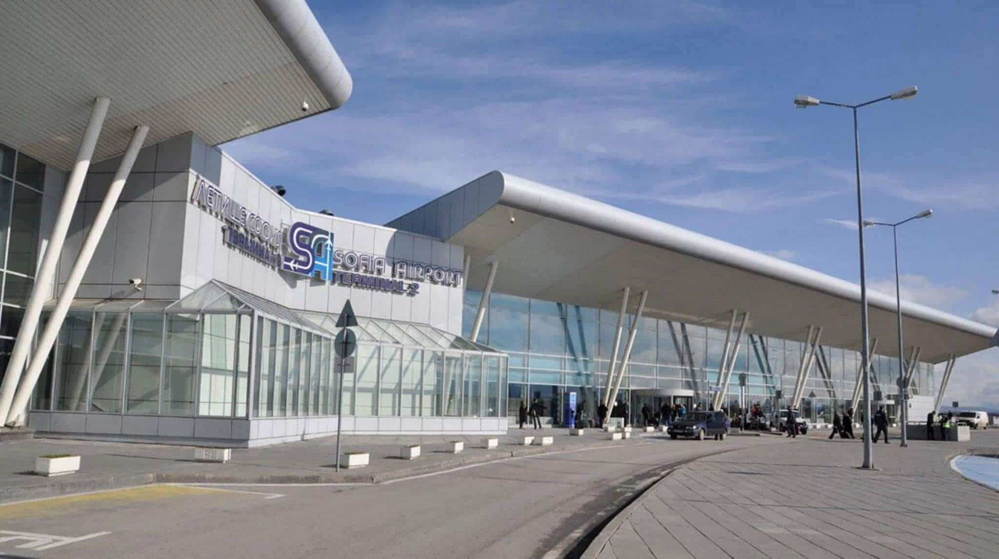 Exterior shot of Sofia Airport
