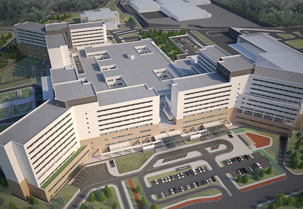 Architect render of Elazig City Hospital, Turkey